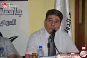 جامعة الوادي-وزير التعليم العالي-سوريا-مؤتمر الوادي للأطباء السوريين في الوطن والمهجر-د.وائل الحلقي