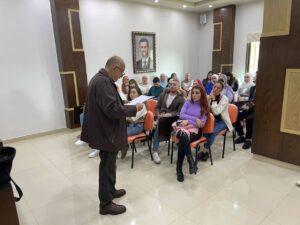 جامعة الوادي الدولية -طلاب كلية العمارة-رحلة علمية-مشفى الكندي وفندق الرمال الذهبية الجديد