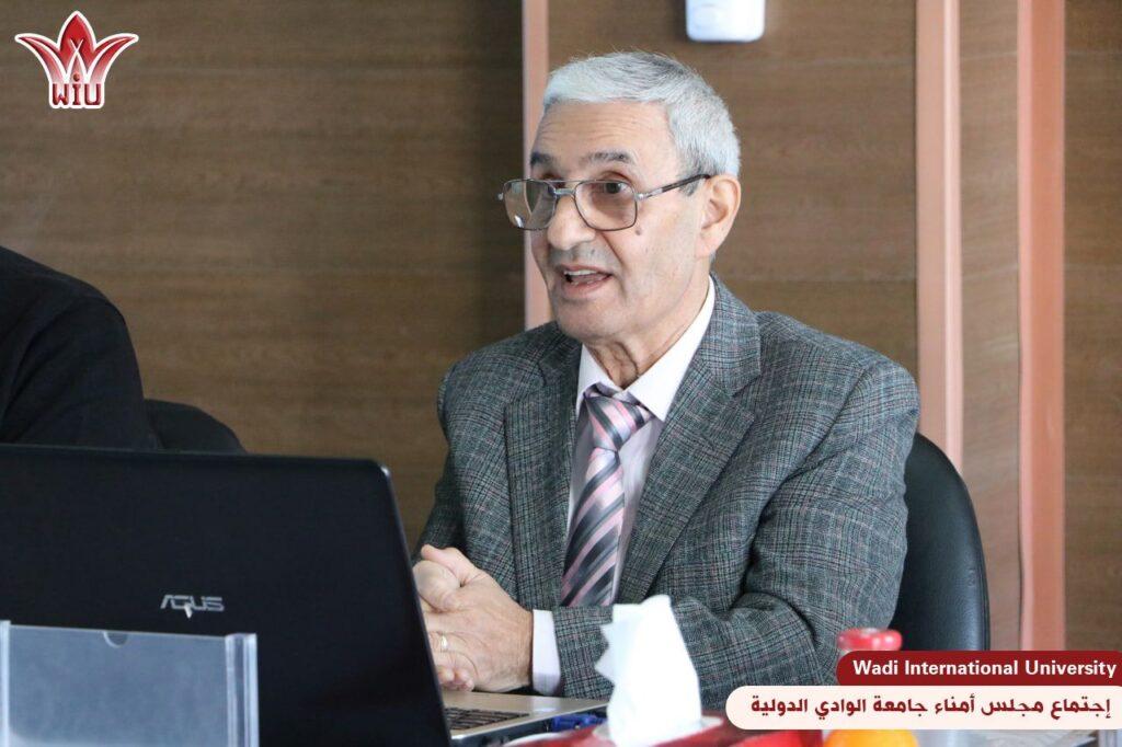 1 اجتماع مجلس جامعة الوادي-الأمناء جامعة الوادي الدولية