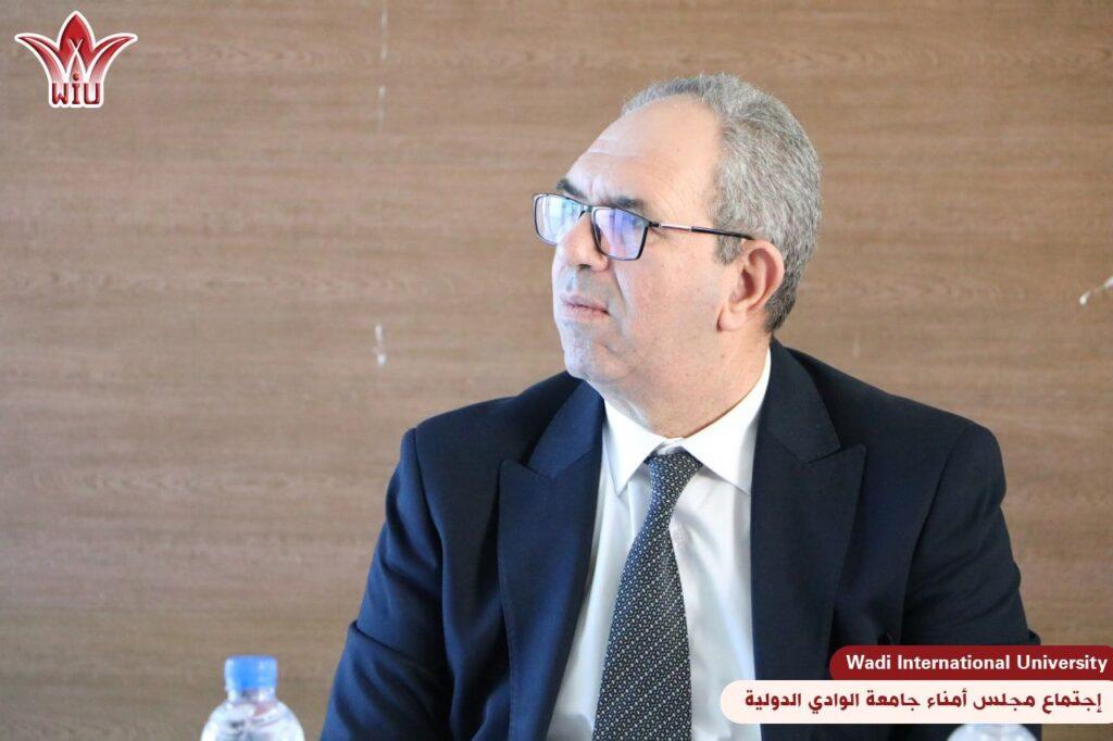 1 اجتماع مجلس جامعة الوادي-الأمناء جامعة الوادي الدولية