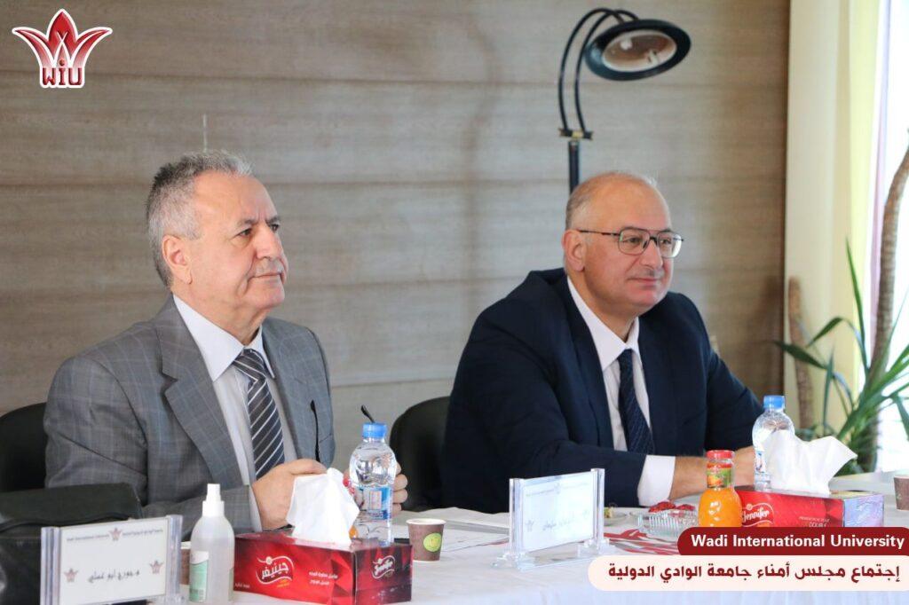 1 اجتماع مجلس جامعة الوادي-الأمناء جامعة الوادي الدولية