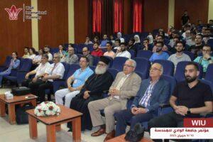 19وزير التعليم العالي بسام ابراهيم في جامعة الوادي-جامعة الوادي الدولية -مؤتمر الواداي للهندسة