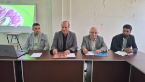 مشاركة جامعة الوادي في ورشة عمل بعنوان الزعفران ذهب سوريا الواعد